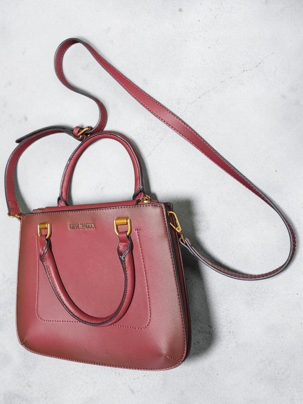 Steve Madden Solid Leather 44" & 12" Handles (Not Including the Fenty Lipstick)